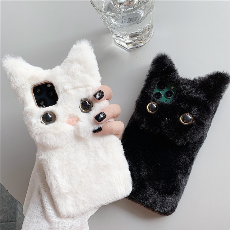 3D Cute Cartoon Cat Furry Plus - Apple Iphone 15 Pro Max review and price