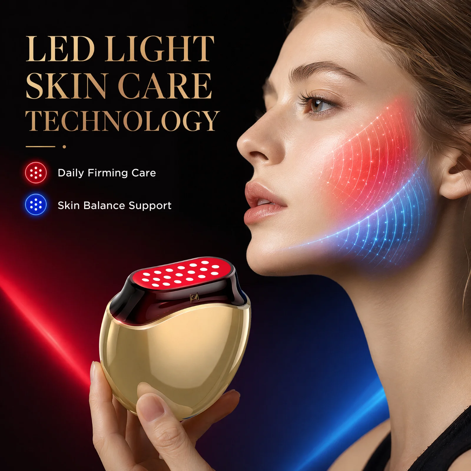 Collagen Beauty Device Facial  - Galvanic Skin Sensor review and price
