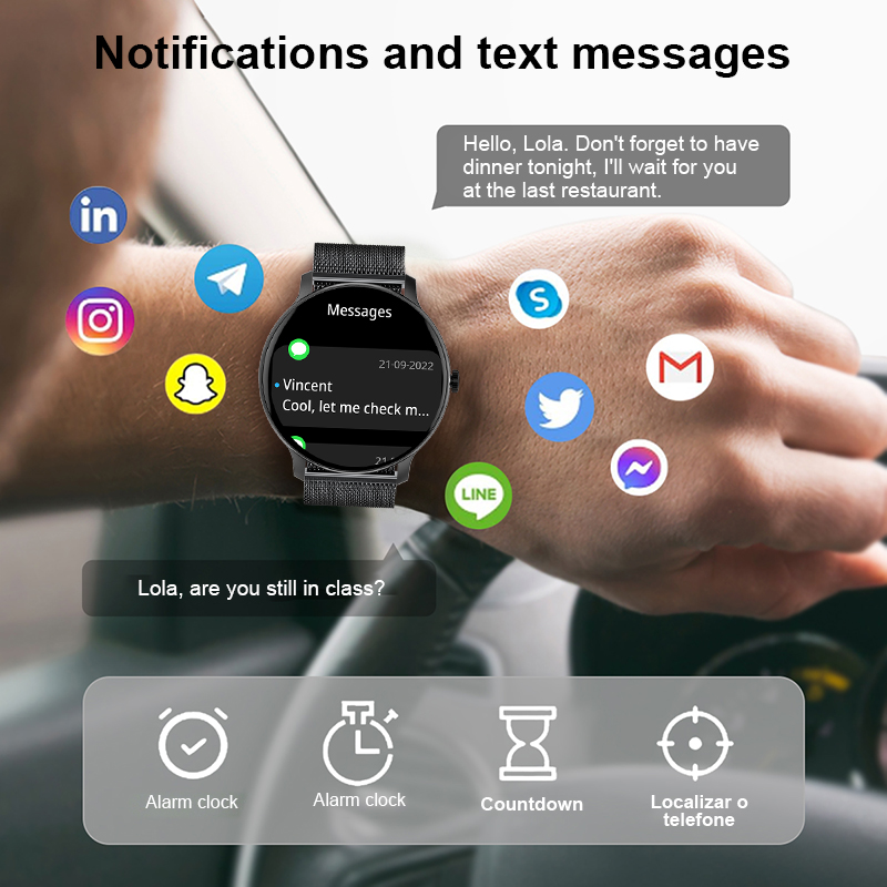 2026 Smart Watch Men Health Mo - Breath Rate Monitor review and price