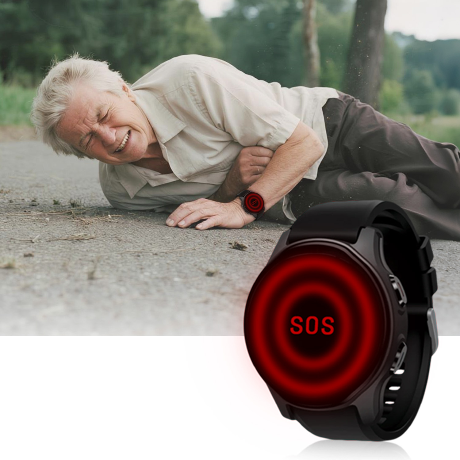 new 4G GPS Navigation Smart Wa - Fall Detection Watch review and price