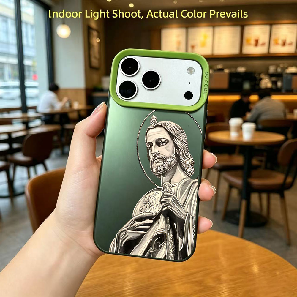 San Judas Tadeo Pattern Design - Apple Iphone 15 Pro Max review and price