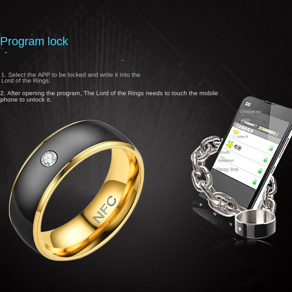 Stainless Steel NFC Smart Ring - Smart Ring Nfc Pay review and price