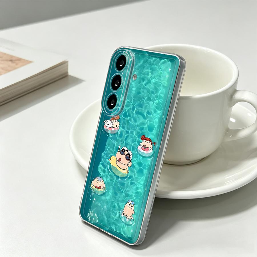 Yellow Umbrella Boy Phone Cove - Samsung Galaxy A55 review and price